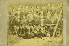 João Pedro Cardoso e seus colegas da escola politécnica do Rio de Janeiro
