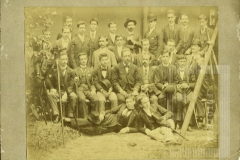João Pedro Cardoso e seus colegas da escola politécnica do Rio de Janeiro