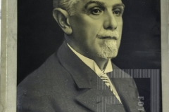 Homem de cabelos grisalhos