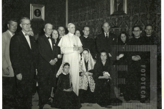 Visita ao Papa Pio XII em Roma