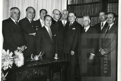 Grupo de amigos na residência de César Salgado