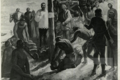 A fundação de São Paulo - Composição moderna do pintor espanhol Oñativia