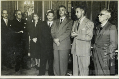 Visita dos membros do Seminário Latino-Americano de Prevenção do delito e tratamento do Delinquente ao governador Lucas Nogueira Garcez (abril de 1953) - Fala o Prof. López-Rey