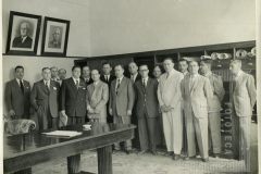 Prof. Adriano Correia da Universidade de Coimbra na Escola de Polícia 18-9-1951