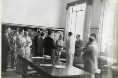 Prof. Adriano Correia da Universidade de Coimbra na Escola de Polícia 18-9-1951