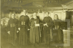 Dr. Avelard de Almeida Pires - Marcio Munhoz - Ataliba Nogueira - Pedro Rodriguez de Almeira, no Tribunal do Juri de São Paulo