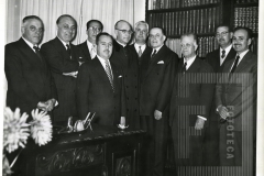 Grupo de amigos na residência de César Salgado