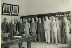 Prof. Adriano Correia da Universidade de Coimbra na Escola de Polícia 18-9-1951