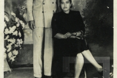 Casal posando para foto
