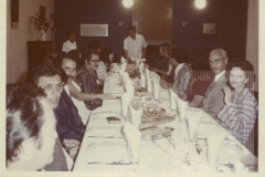 Jantar da equipe da Faculdade de Saúde Pública