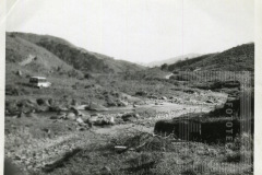 Construção do desvio na estrada das Oliveiras