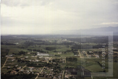 Vista aérea da região central de Pindamonhangaba