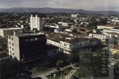 Vista aérea da região central de Pindamonhangaba
