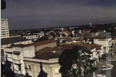 Vista aérea da região central de Pindamonhangaba