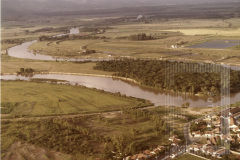 Vista aérea do Rio Paraíba