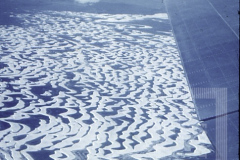 Paisagem pela janela de avião