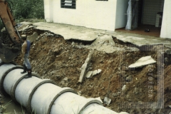 Canalização do Córrego no bairro do Cardoso