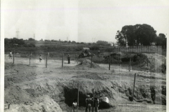 Construção da piscina no João do Pulo