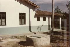 Vista lateral da escola Aguada