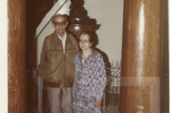 Casal de idosos visita o Museu de Pindamonhangaba