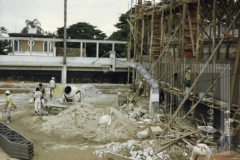 Construção da quadra Juca Moreira