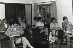 Mulheres em sala de aula
