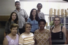 Funcionários do arquivo municipal