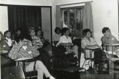 Mulheres em sala de aula