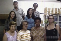 Funcionários do arquivo municipal