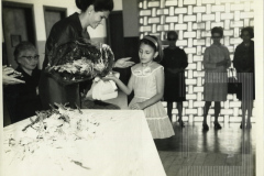 Homenagem à família Yassuda feita pelos alunos da escola Ryoiti Yassuda