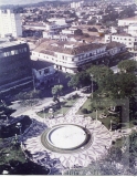Vista aérea da Praça Monsenhor Marcondes