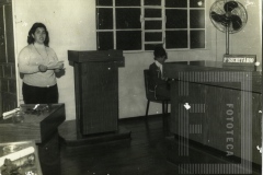 Terezinha de Andrade chefe da Merenda, funcionária da Prefeitur