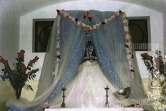 Oratório com Nossa Senhora Aparecida
