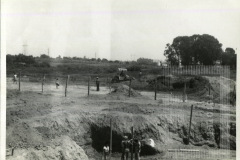 Construção da piscina no João do Pulo