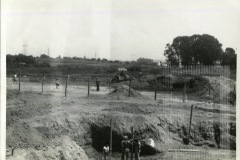 Construção da piscina no João do Pulo