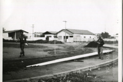 Construção da praça Castelo Branco