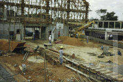 Construção da quadra Juca Moreira