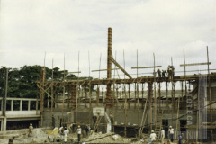 Construção da quadra Juca Moreira