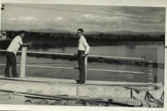 Construção de Ponte de Concreto sobre Rio Paraíba