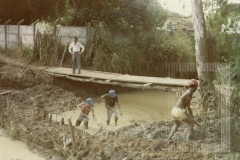 Reconstrução da ponte da estrada do Borba