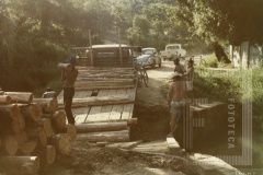 Reconstrução da ponte da estrada do Borba