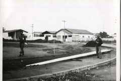 Construção da praça Castelo Branco