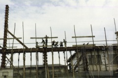 Construção da quadra Juca Moreira