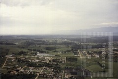 Vista aérea da região central de Pindamonhangaba